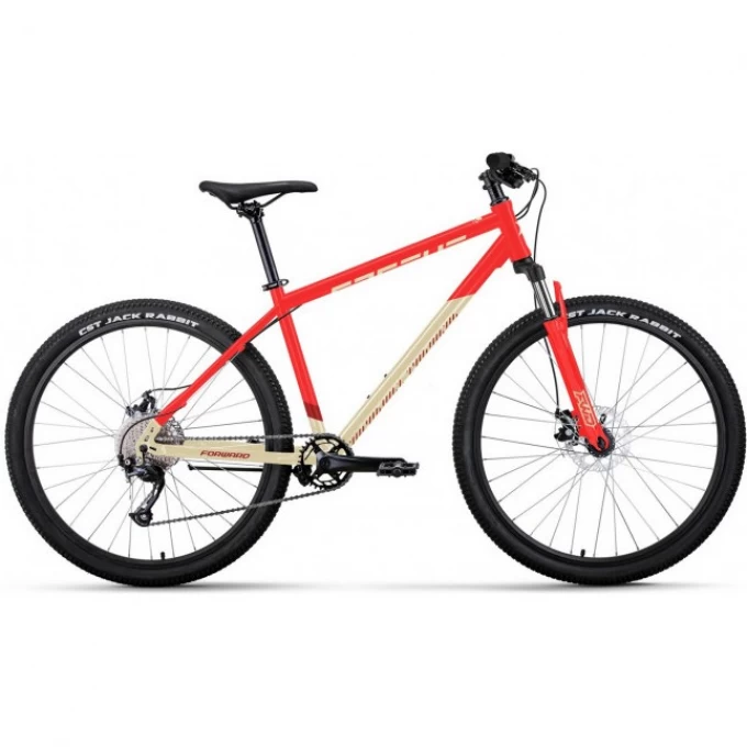 Велосипед FORWARD APACHE 27,5 2.0 D 27,5", рама 19", красный/бежевый, 2023 RB3F780CAXRDXBE Велосипед FORWARD APACHE 27,5 2.0 D 27,5", рама 19", красный/бежевый, 2023 RB3F780CAXRDXBE