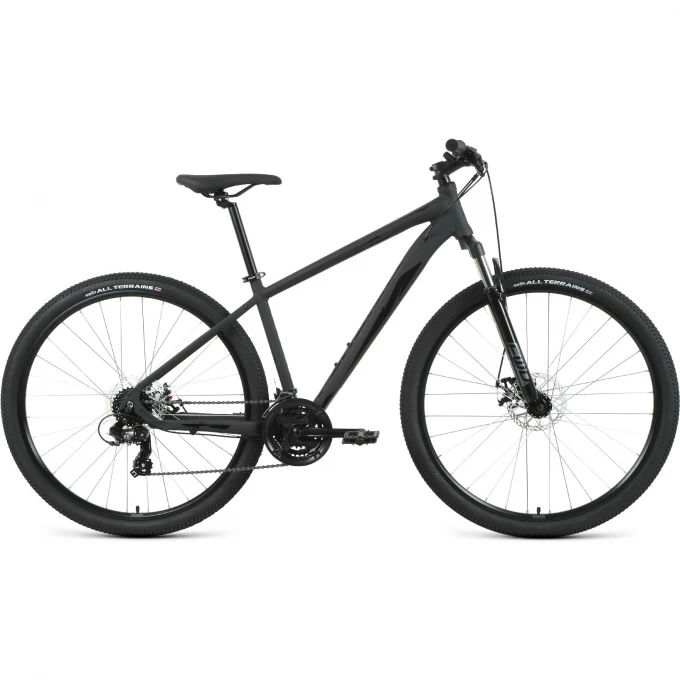 Велосипед FORWARD APACHE 29 2.2 S disc (2021) черный матовый/черный с рамой 19" 79405 CHERNYII MATOVYII 19 Велосипед FORWARD APACHE 29 2.2 S disc (2021) черный матовый/черный с рамой 19" 79405 CHERNYII MATOVYII 19
