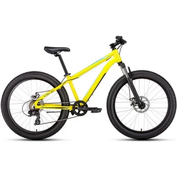 Велосипед FORWARD BIZON MINI 24 (2021) желтый с рамой 13"