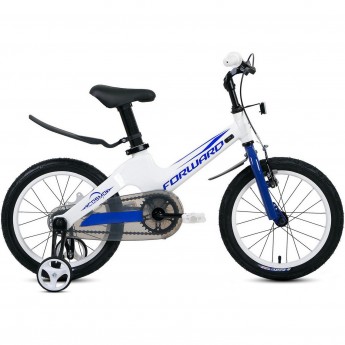 Велосипед FORWARD COSMO 16, 2020-2021, белый Велосипед FORWARD COSMO 16, 2020-2021, белый