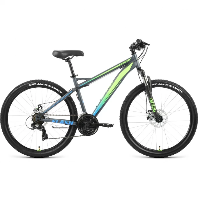 Велосипед FORWARD FLASH 26 2.0 D (2022) серый матовый/ярко-зеленый с рамой 17" 95296 SERYII/ZELENYII 17 Велосипед FORWARD FLASH 26 2.0 D (2022) серый матовый/ярко-зеленый с рамой 17" 95296 SERYII/ZELENYII 17
