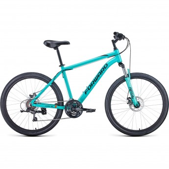 Велосипед FORWARD HARDI 26 2.1 disc (2021) мятный/черный