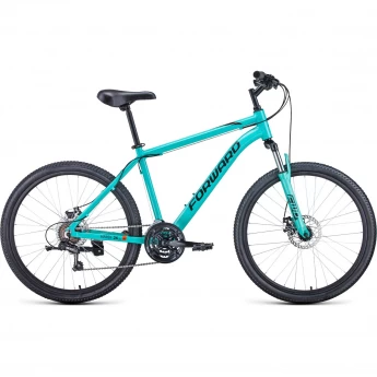 Велосипед FORWARD HARDI 26 2.1 disc (2021) мятный/черный