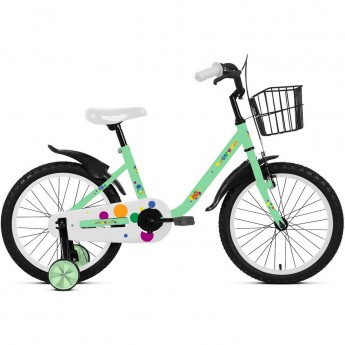 Велосипед FORWARD METEOR 16" (1 ск.) 2023, мятный