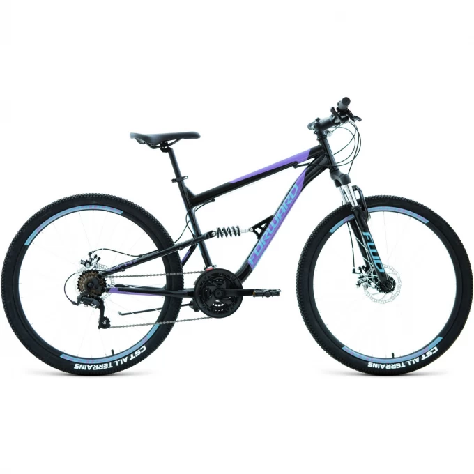 Велосипед FORWARD RAPTOR 27,5 2.0 disc (2020) черный/фиолетовый с рамой 18" 75140 CHERNYII/FIOLETOVYII 18 Велосипед FORWARD RAPTOR 27,5 2.0 disc (2020) черный/фиолетовый с рамой 18" 75140 CHERNYII/FIOLETOVYII 18